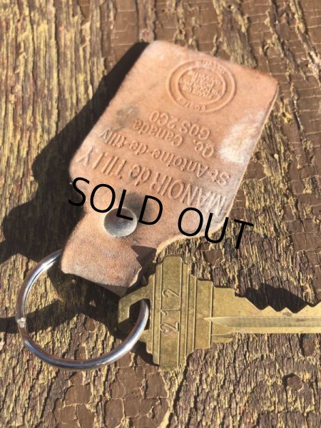 画像3: Vintage Motel Key Manoir de Tilly Inn #212 (B598) (3)