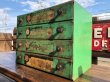 画像2: Vintage Industrial Metal EIS MFG Hydraulic Brake Parts Cabinet (B617) (2)