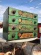 画像1: Vintage Industrial Metal EIS MFG Hydraulic Brake Parts Cabinet (B617) (1)