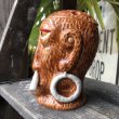 画像4: 60s Vintage Bali Hai Restaurant Headhunter Tiki Mug (B619) (4)