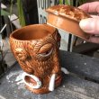 画像9: 60s Vintage Bali Hai Restaurant Headhunter Tiki Mug (B619) (9)