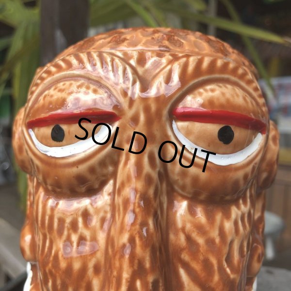 画像12: 60s Vintage Bali Hai Restaurant Headhunter Tiki Mug (B619) (12)