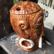 画像6: 60s Vintage Bali Hai Restaurant Headhunter Tiki Mug (B619) (6)