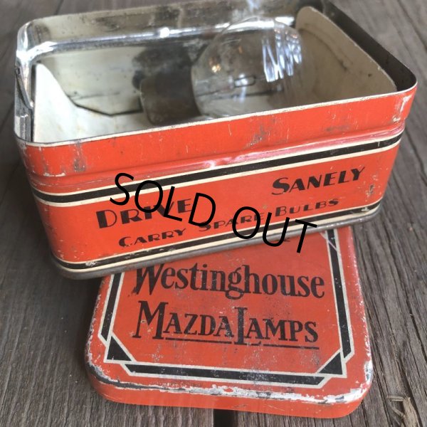 画像2: 30s Vintage Can Westinghouse MAZDA LAMP (B621)  (2)