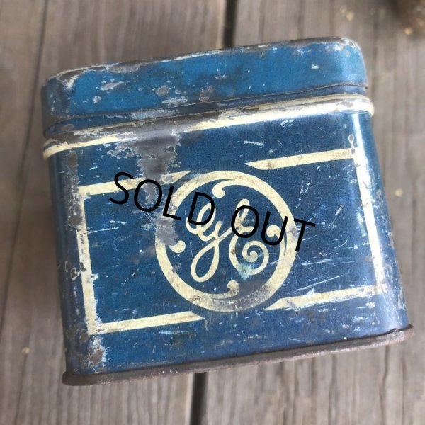 画像8: 30s Vintage Mazda Auto Lamp General Electric GE Tin (B624)  (8)