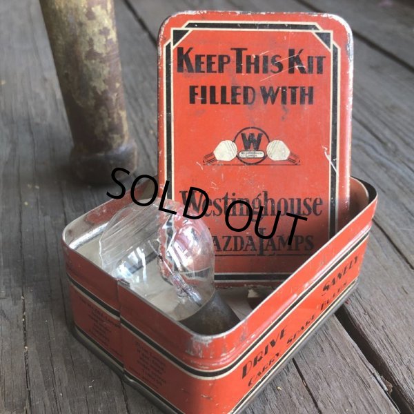 画像7: 30s Vintage Can Westinghouse MAZDA LAMP (B621)  (7)
