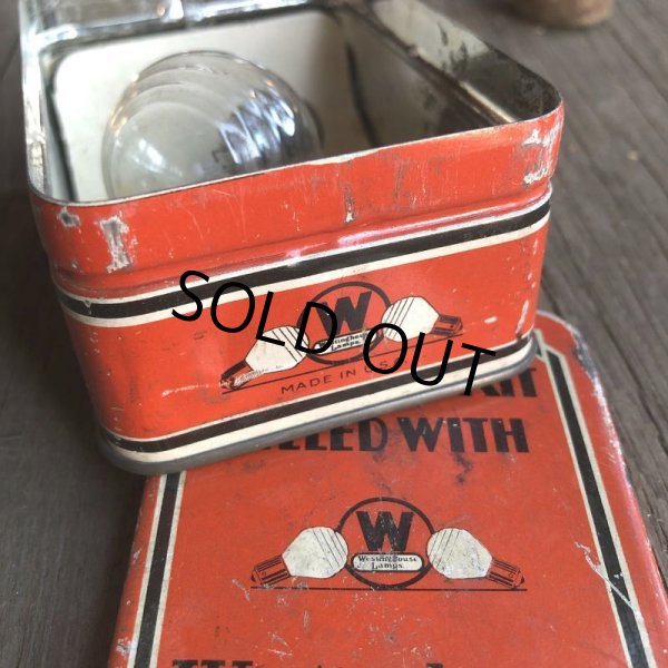 画像3: 30s Vintage Can Westinghouse MAZDA LAMP (B621)  (3)