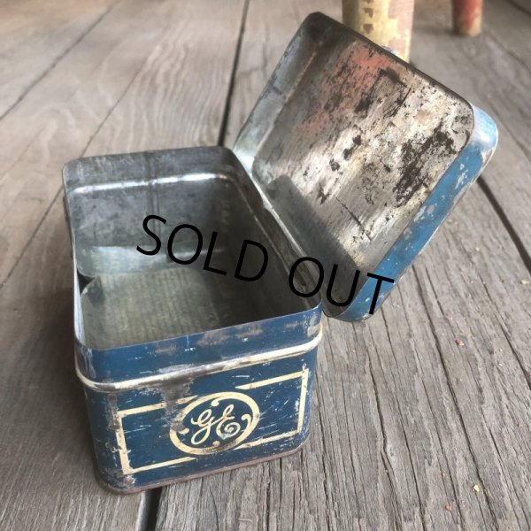 画像4: 30s Vintage Mazda Auto Lamp General Electric GE Tin (B624)  (4)