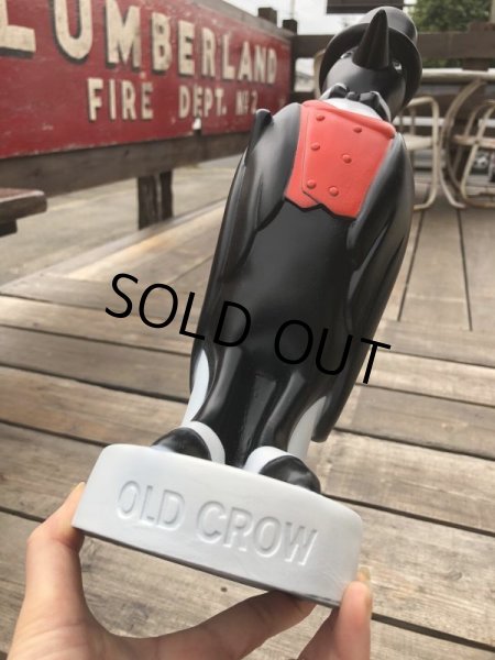 画像2: Vintage OLD CROW Kentucky Whiskey Vinyl Statue Large Size (T624) (2)