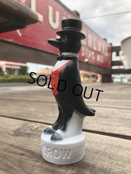 画像5: Vintage OLD CROW Kentucky Whiskey Vinyl Statue Small Size (T626) (5)