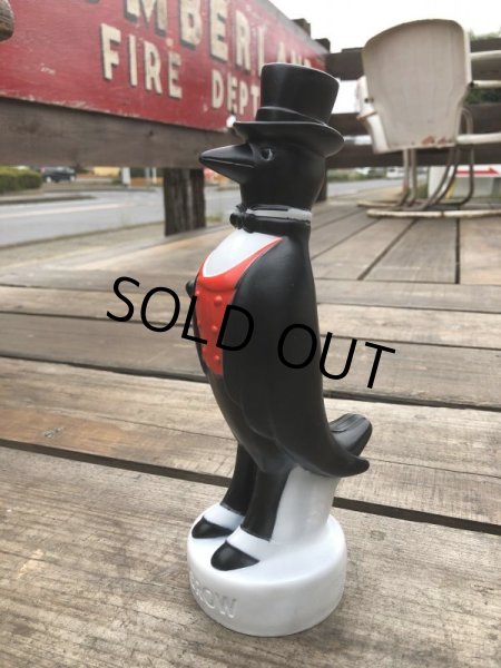 画像6: Vintage OLD CROW Kentucky Whiskey Vinyl Statue Medium Size (T625) (6)