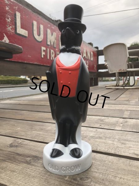 画像5: Vintage OLD CROW Kentucky Whiskey Vinyl Statue Large Size (T624) (5)