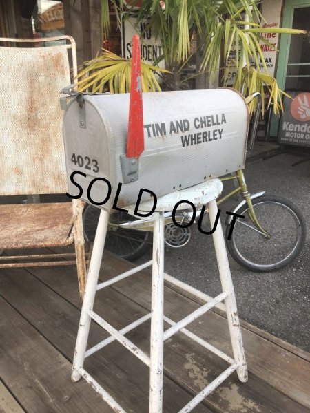 画像2: Vintage U.S.A Galvanized Steel US Mail Box (B629) (2)