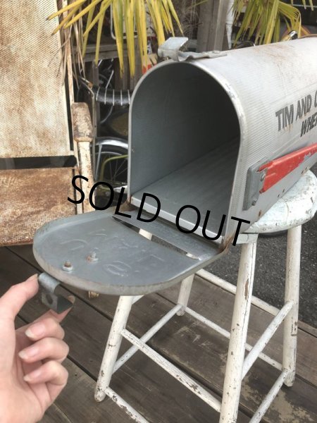 画像3: Vintage U.S.A Galvanized Steel US Mail Box (B629) (3)