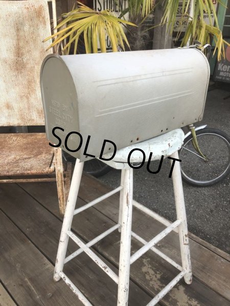 画像5: Vintage U.S.A Galvanized Steel US Mail Box (B629) (5)