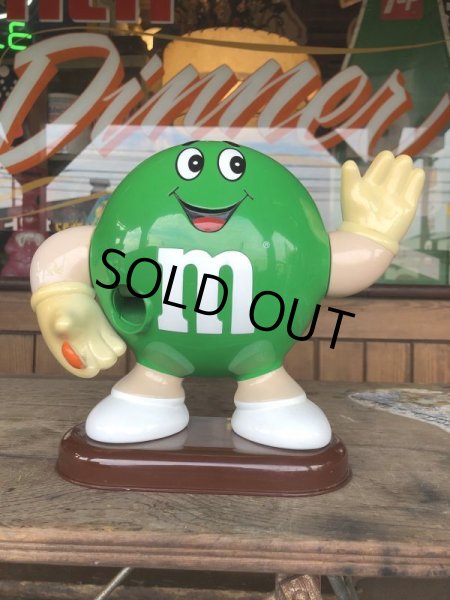 画像2: Vintage M&M's Dispenser Green (B637)  (2)