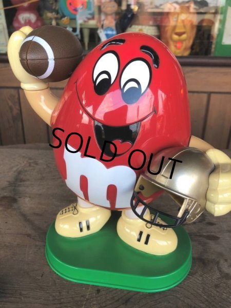 画像5: Vintage M&M's Dispenser Football Player (B634)  (5)
