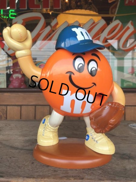 画像2: Vintage M&M's Dispenser Baseball Player (B635)  (2)