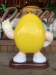 画像7: Vintage M&M's Dispenser Yellow (B636)  (7)