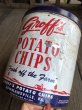 画像7: Vintage GROFF'S Potato Chips Tin Can (B640) (7)