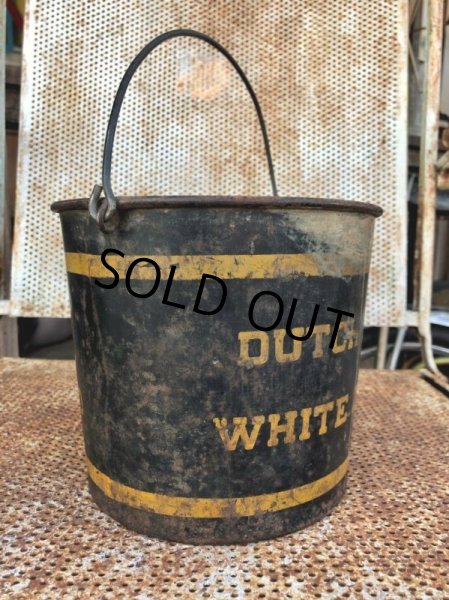 画像3: Vintage Dutch Boy Paint Pail Can 25 pound (B645) (3)