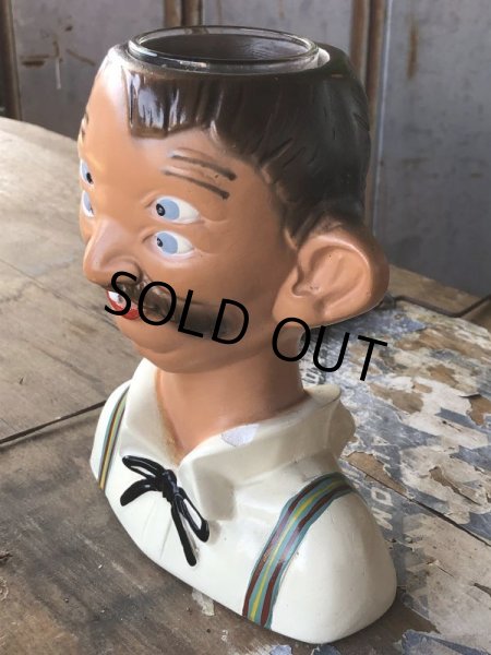 画像13: Vintage Drunk 4 Eyes Double Visioned Cup (B644) (13)