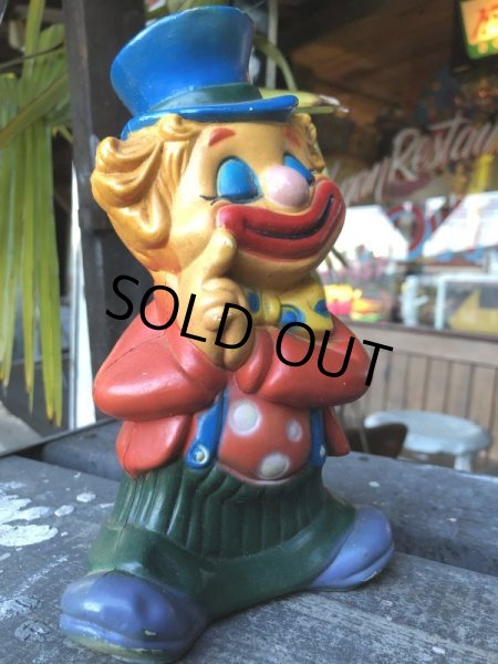 画像3: Vintage Clown Plastic Doll (B652) (3)