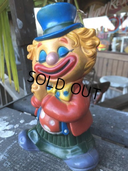 画像4: Vintage Clown Plastic Doll (B652) (4)