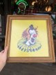 画像7: Vintage Clown cross-stitch W/Frame (B646) (7)