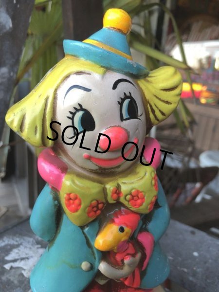 画像7: Vintage Two Face Circuc Hobo Clown Ceramic Bank (B653) (7)