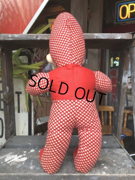 画像4: Vintage Musical Toy Clown Rubber Face Doll (B645) (4)