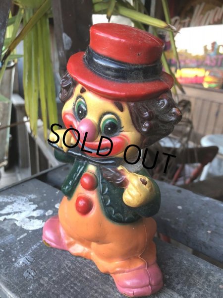 画像4: Vintage Clown Plastic Doll (B651) (4)
