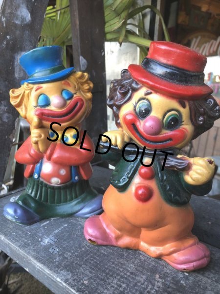 画像6: Vintage Clown Plastic Doll (B652) (6)