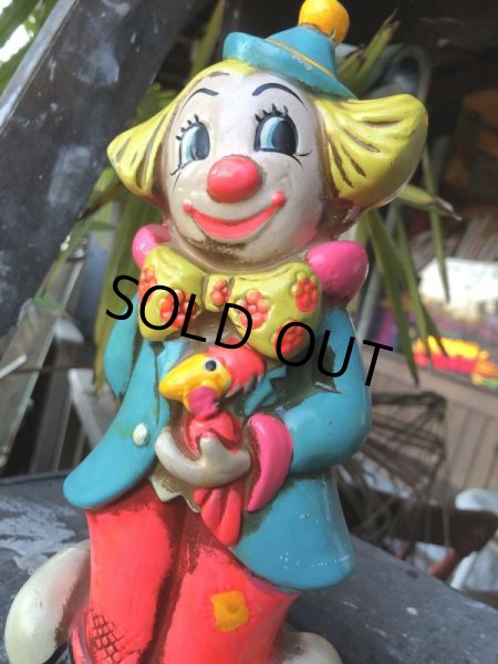 画像8: Vintage Two Face Circuc Hobo Clown Ceramic Bank (B653) (8)