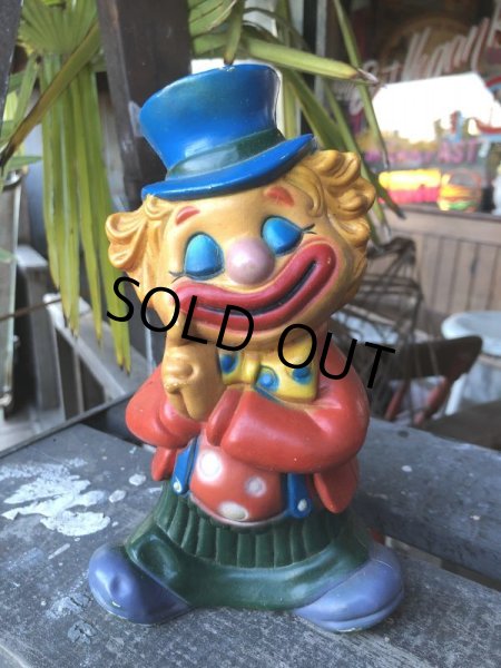 画像2: Vintage Clown Plastic Doll (B652) (2)