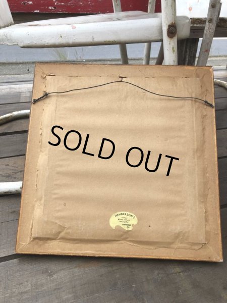 画像5: Vintage Clown cross-stitch W/Frame (B646) (5)