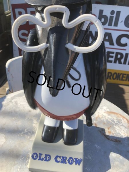 画像8: Vintage OLD CROW Kentucky Whiskey Store Display Statue (T655) (8)