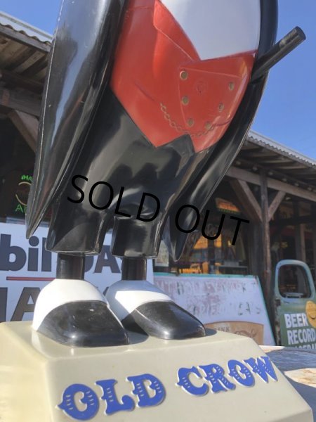 画像9: Vintage OLD CROW Kentucky Whiskey Store Display Statue (T655) (9)