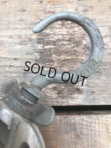 画像7: 30s Vintage Industrial Hanging Trouble Work Lamp Light (661) (7)