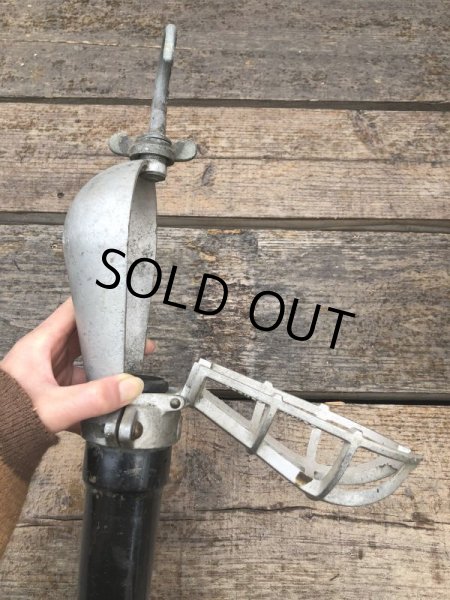 画像10: 30s Vintage Industrial Hanging Trouble Work Lamp Light (661) (10)