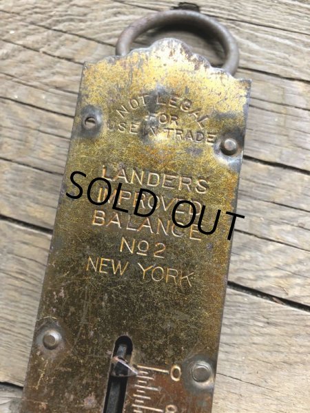 画像2: Vintage Pocket Balace Hanging Scale (B658) (2)