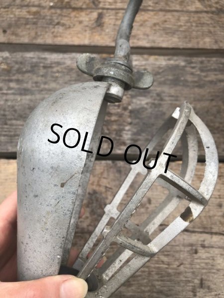 画像9: 30s Vintage Industrial Hanging Trouble Work Lamp Light (661) (9)