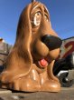 画像8: 70s Vintage Sad Big Eyes Basset Hound Dogs Ceramic Figurines (B662)  (8)
