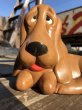 画像12: 70s Vintage Sad Big Eyes Basset Hound Dogs Ceramic Figurines (B662)  (12)