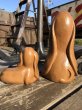 画像3: 70s Vintage Sad Big Eyes Basset Hound Dogs Ceramic Figurines (B662)  (3)
