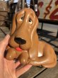 画像14: 70s Vintage Sad Big Eyes Basset Hound Dogs Ceramic Figurines (B662)  (14)