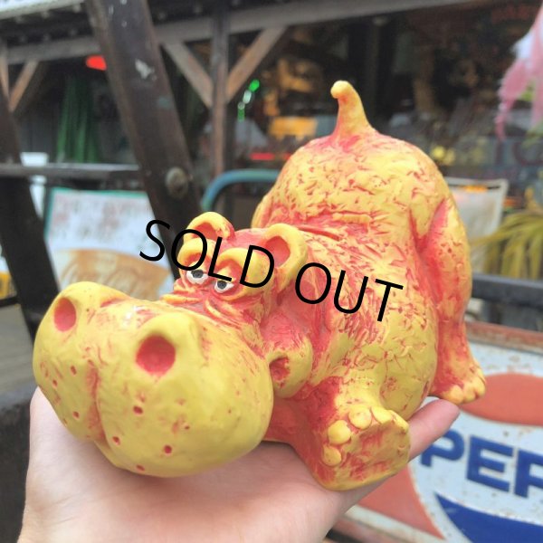 画像10: 70s Vintage Royalty Industries Hippo Coin Bank (B663)  (10)