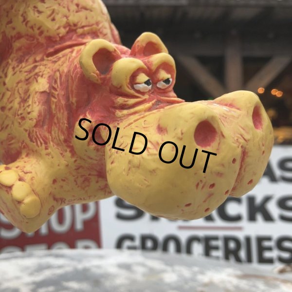 画像5: 70s Vintage Royalty Industries Hippo Coin Bank (B663)  (5)