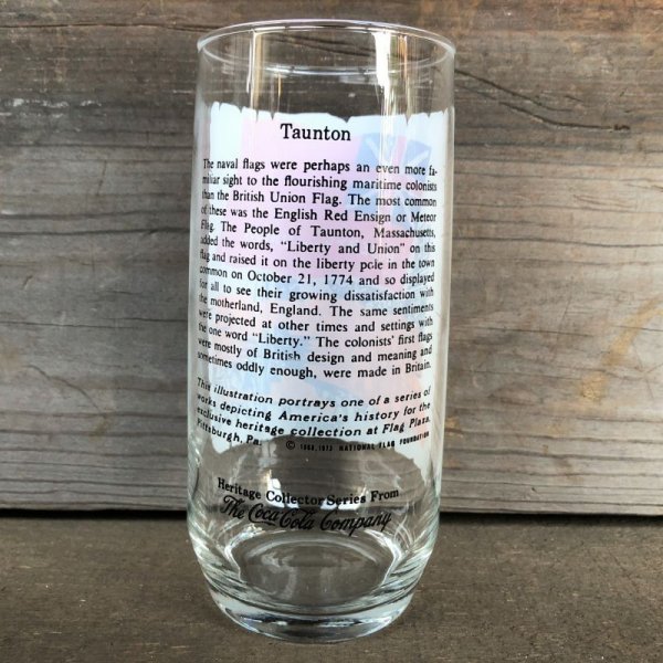 画像2: 70s Vintage Coca Cola Heritage Glass Taunton (G029)   (2)