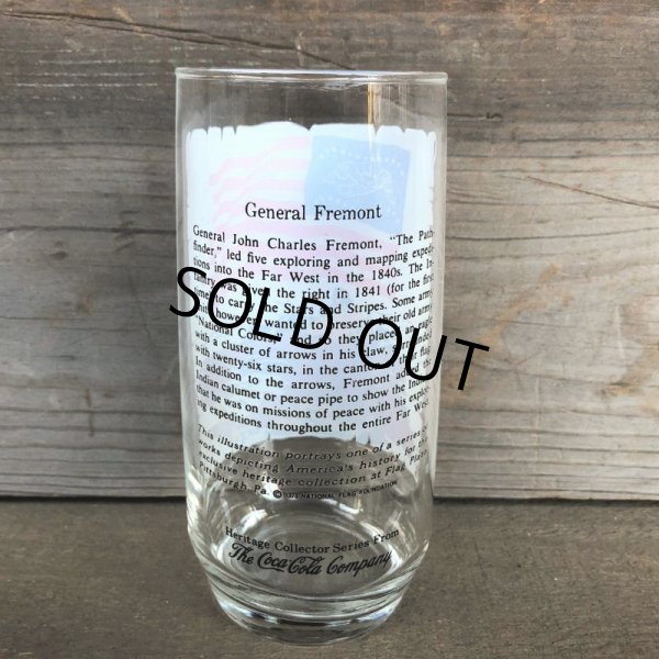 画像2: 70s Vintage Coca Cola Heritage Glass General Fremont (G032)   (2)